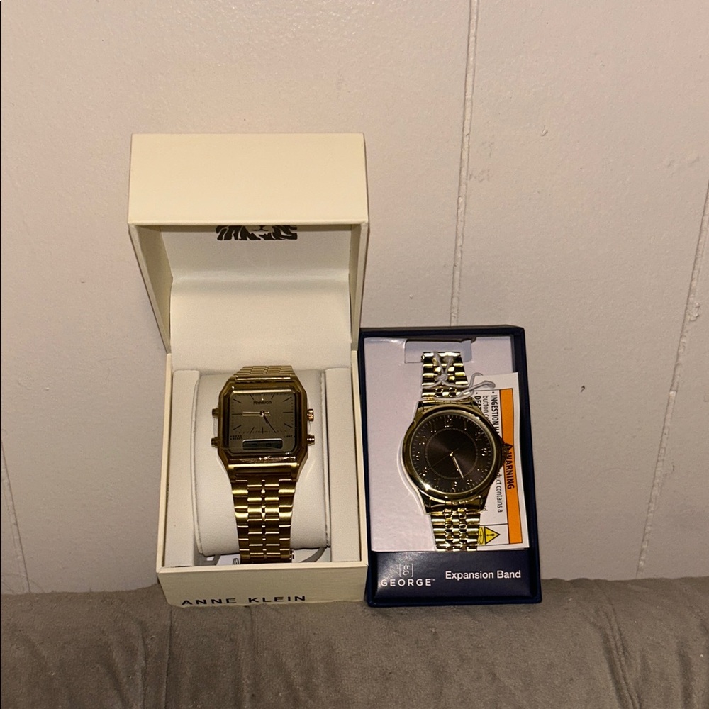 Anne Klein  gold watch